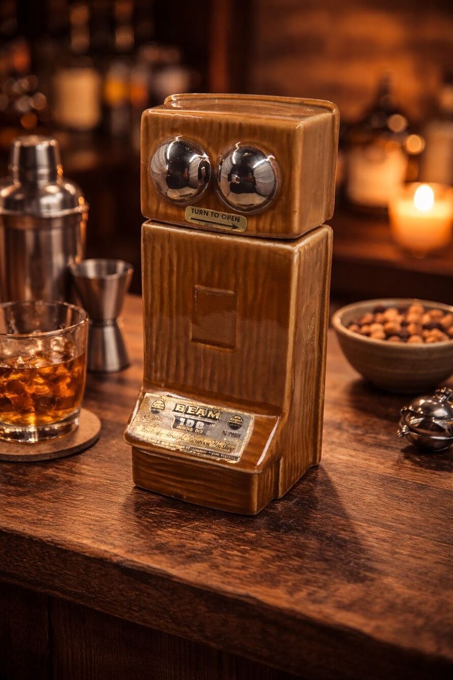 Jim beam Telephone Pioneers of America 100th Anniversary of the Working phone